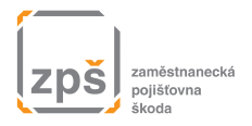 Logo pojišťovny ZPS